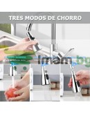 Накрайник за мивка с три вида струя на 360 градуса